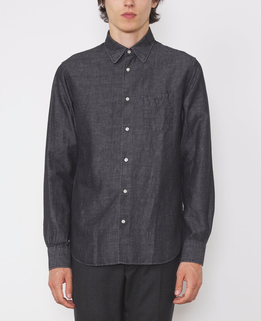 BENOIT STITCH COTTON CHAMBRAY