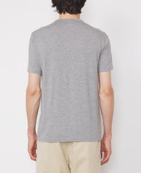 SS TEE PKT HEATHER COT LYOCELL