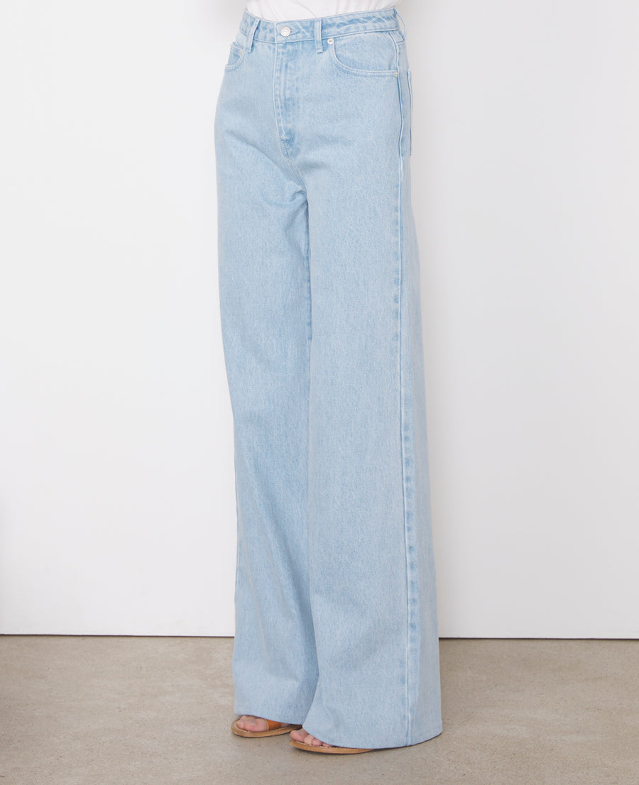 ROMY 5PKT WASHED CO DENIM
