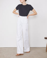 ROMY 5PKT BLEACHED CO DENIM