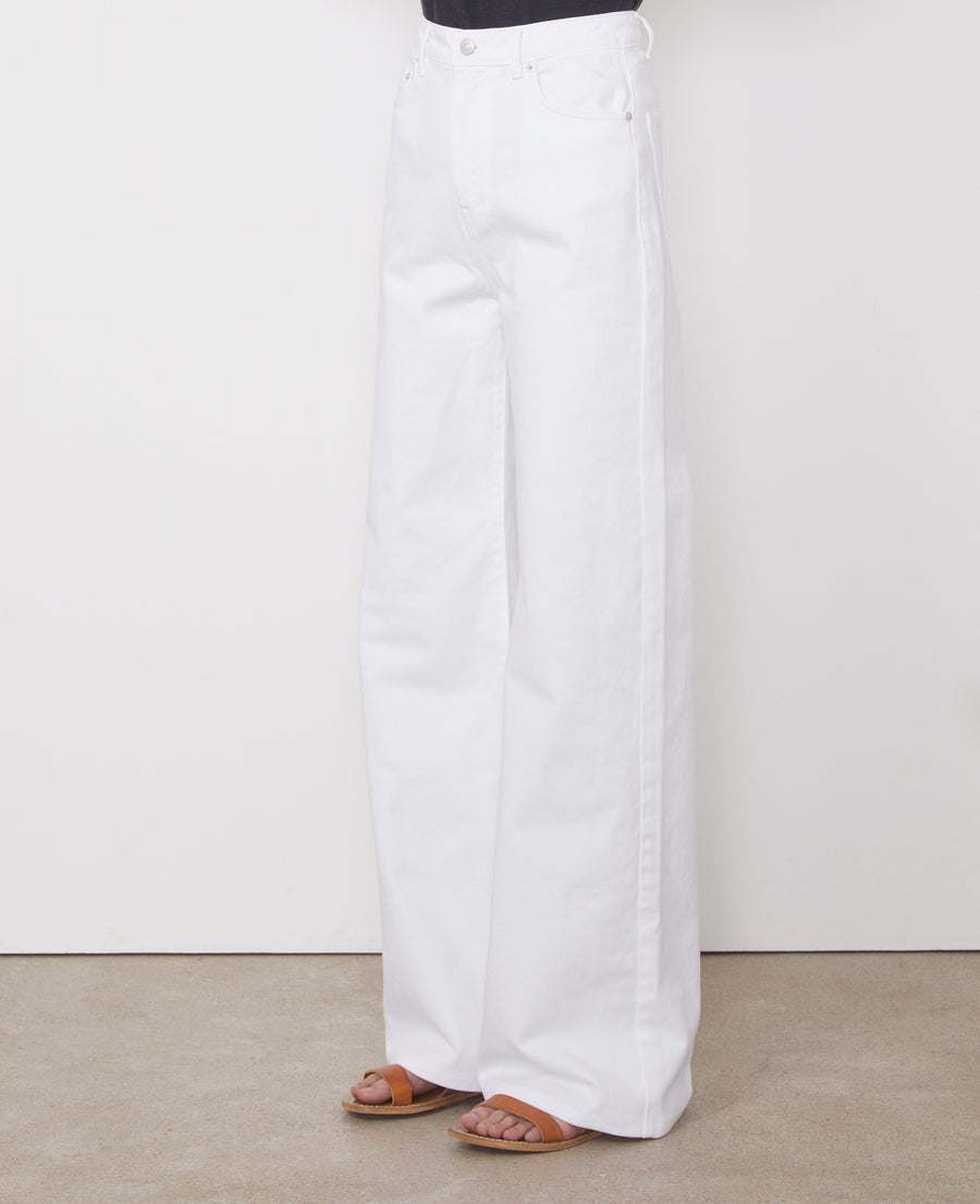 ROMY 5PKT BLEACHED CO DENIM