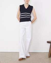 AURORA SL VNECK ITL VIRG WO CO