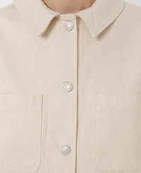 ENOLA JKT WASHED CO DENIM