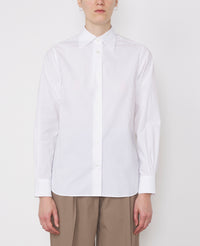 ELLA SHI WHITE COTTON POPLIN