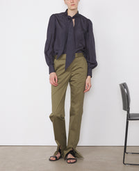 SYBILLE TOP DOT PRINT ITL SILK