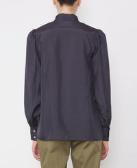 SYBILLE TOP DOT PRINT ITL SILK