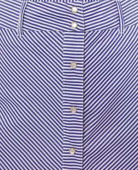 TACHA SKT STRIPED CO POPELINE