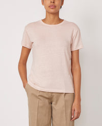 LARA TEE PIECE DYE FR LINEN