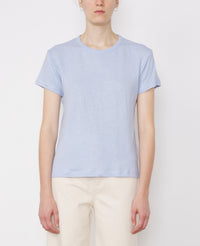 LARA TEE PIECE DYE FR LINEN