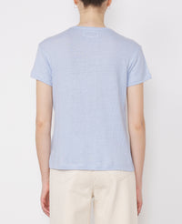 LARA TEE PIECE DYE FR LINEN