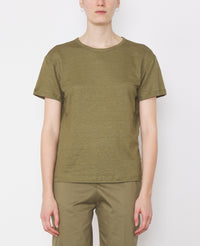 LARA TEE PIECE DYE FR LINEN