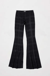 Flared trouser black