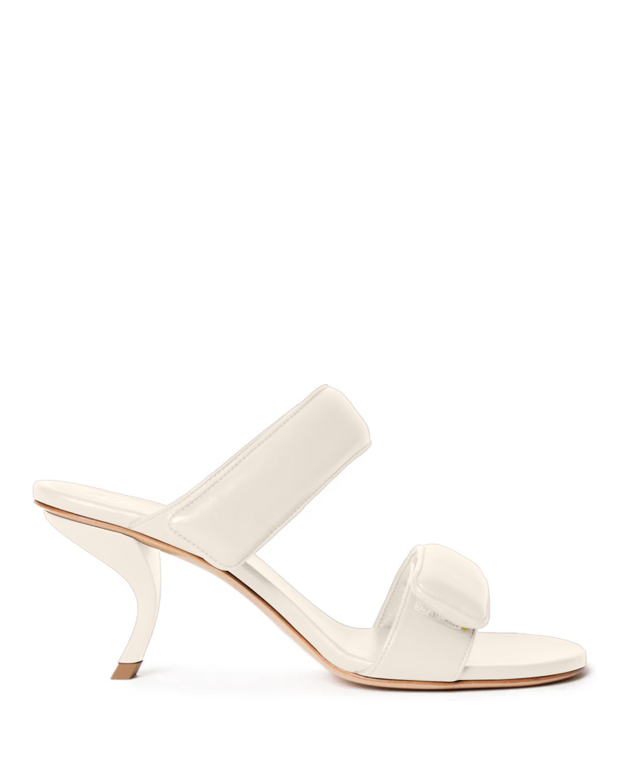 FUMIKO NAPPA LEATHER IN IVORY