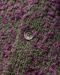 Stüssy Textured Cardigan Purple/Green Knitwears Cardigans 117291SJ 960