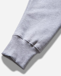Stüssy Worldwide Dot Hood Ash Heather Sweatshirts Hoodies 1925121 0062