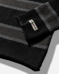 Stüssy Striped Wool Sweater Black Knitwears Sweaters 117283SJ 0001