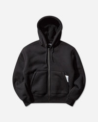 Stüssy Bonded Sherpa Lined Hood Black Sweatshirts Zip-Ups 118585 0001