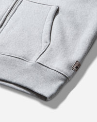 Stüssy Raglan Zip Hood Ash Heather Sweatshirts Zip-Ups 118571SJ 0062