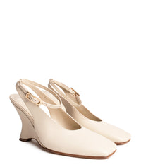 VALERIE CALF LEATHER IN INVORY