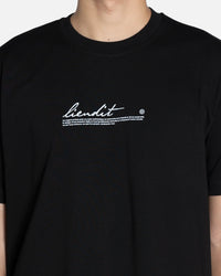 T-Shirt Fleur Rose Black