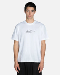 T-Shirt Fleur Rose White