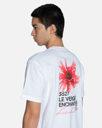 T-Shirt Fleur Rose White