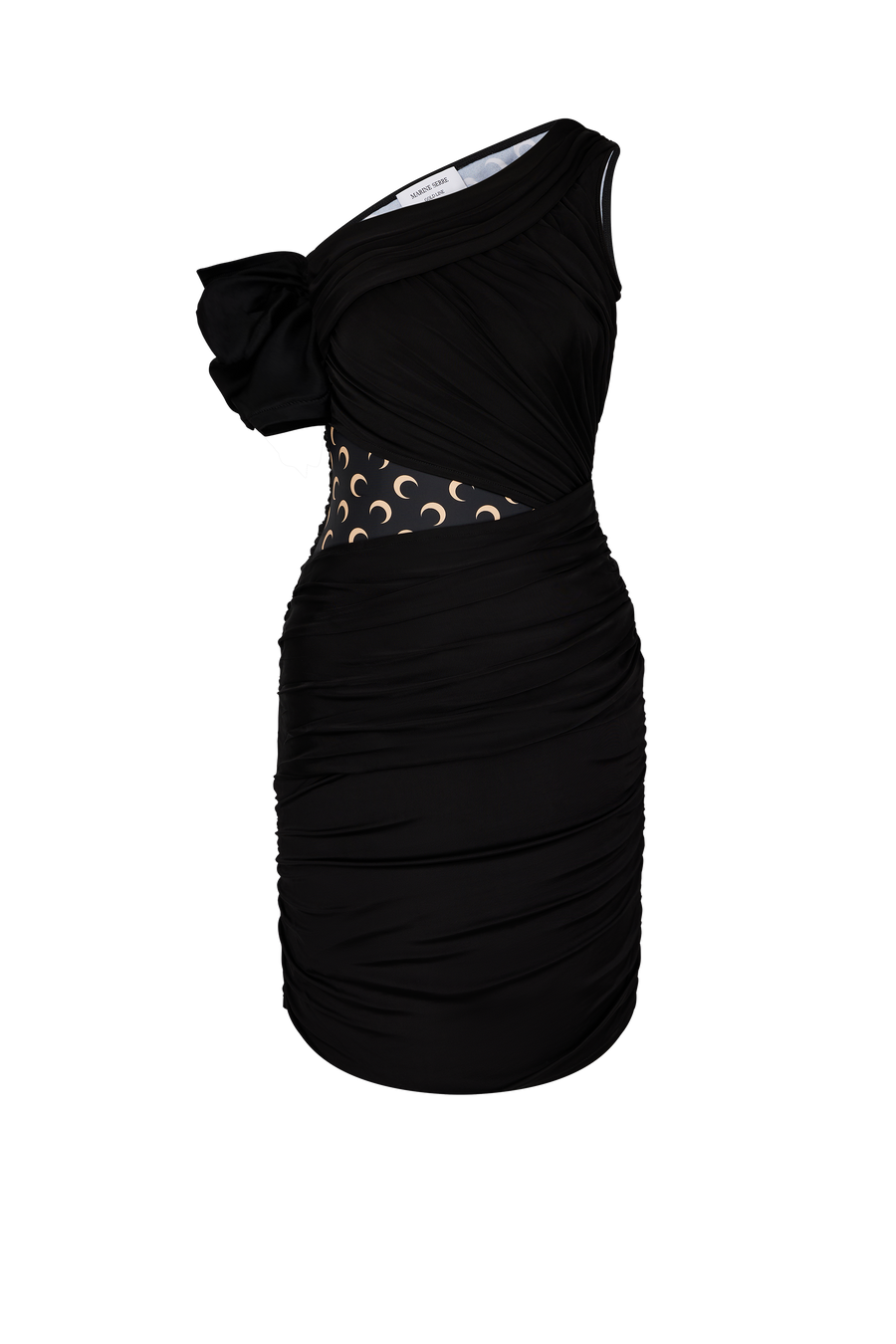 Jersey Body Shelter Draped Dress