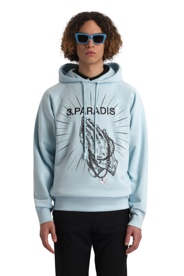 Praying Hands Hooded Sweater