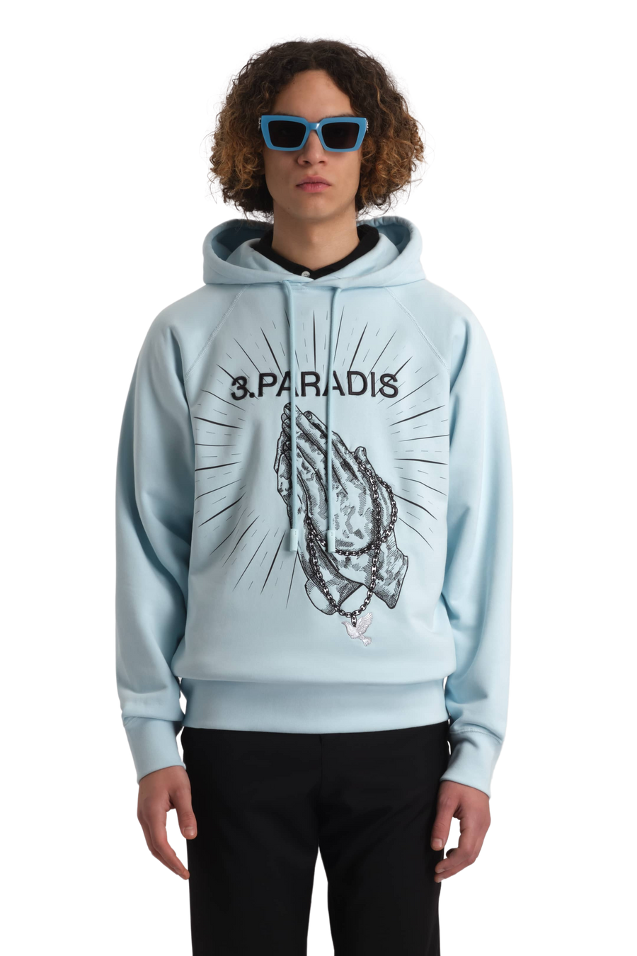 Praying Hands Hooded Sweater