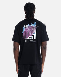 T-Shirt Feuille D'automne Black