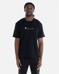 T-Shirt Feuille D'automne Black