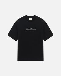 T-Shirt Fleur Rose Black