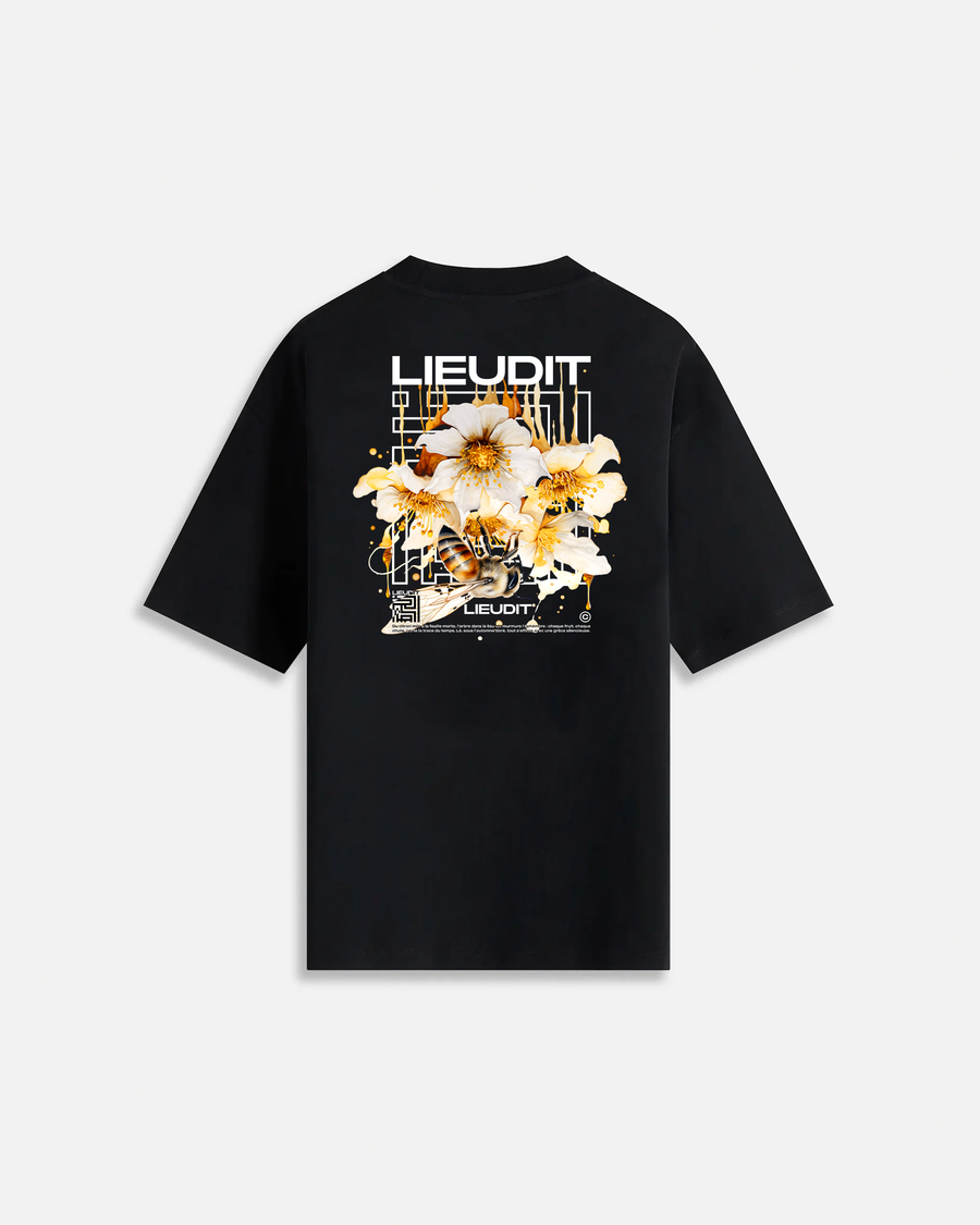 T-Shirt Miel Black