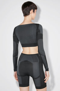Sport Longsleeve Cropped Square Shaped