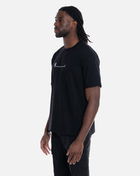 T-Shirt Feuille D'automne Black