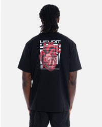 T-Shirt Coeur QLF Black